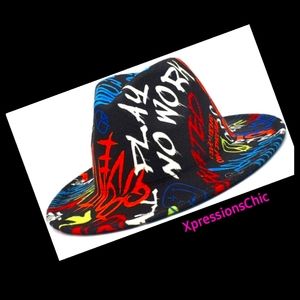 Black Be Bold & Brave Fedora